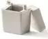 Mepal Classic Käsebox mit Käseschneider, Kunststoff, beige (16.5x10x19cm)