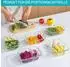 LuxusKollektion Lunchbox Glas 975ml mit 2 Fächern, 3er-Set (100009)