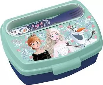 Disney TATAWAY Frozen Sandwichbox mit Besteck (81009)