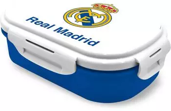 Kids Licensing Real Madrid Lunchbox mit Besteck, Kinder (21x14x6cm)