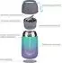 LuxusKollektion Thermobehälter 2er-Set 500ml & 700ml, Edelstahl, regenbogenfarben, mit Löffel