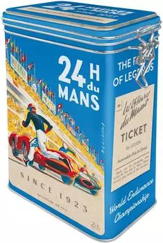 Nostalgic Art Aromadose "24h Le Mans - Racing Poster Blue" 1,3l, rechteckig (OLP)