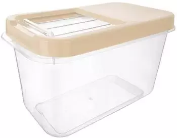 Orion Vorratsbeh&auml;lter mit Deckel, beige, 10l