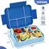 LuxusKollektion Bento Box Kinder 1330ml, 6 Fächer, auslaufsicher