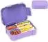 LuxusKollektion Bento-Box Kinder 900ml, auslaufsicher, lila