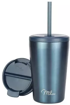 Milu Isolierbecher 500ml gr&uuml;nblau-metallic (1471)