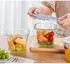LuxusKollektion Glas-Vorratsdosen luftdicht 900ml, 4er Set