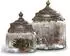 Loberon Laféline Glasdosen 2er-Set, klar/silber (12787191)