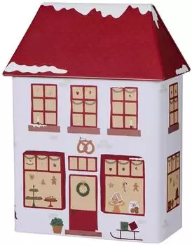IB Laursen Geb&auml;ckdose "B&auml;ckerei" wei&szlig;/rot (32958-00)