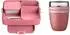 Mepal Bento-Lunchbox Large & Lunchpot Starter-Set, Vivid Mauve