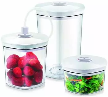 Caso Vakuumier Beh&auml;lter Set, 3 teilig