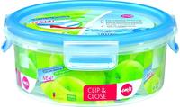 Emsa 508552, emsa Frischhaltedose CLIP & CLOSE 7,0 cm hoch transparent 0,85 l, 1 St.