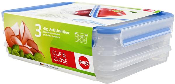 Emsa Clip & Close 3D 3er Set 1 Ltr.