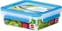 Emsa 508539, emsa Frischhaltedose CLIP & CLOSE, 0,80 Liter, transparent