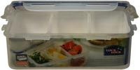 LocknLock Classics rechteckige Frischhaltedose, PP-Kunststoff & Silikon, 205 x 134 x