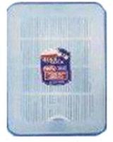 LocknLock PP Classics rechteckiger Lebensmittelbeh&auml;lter, 3,9 L, transparent
