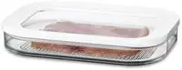 Mepal VORRATSDOSE Wei&szlig;, Transparent 16x3.7x22.4 cm