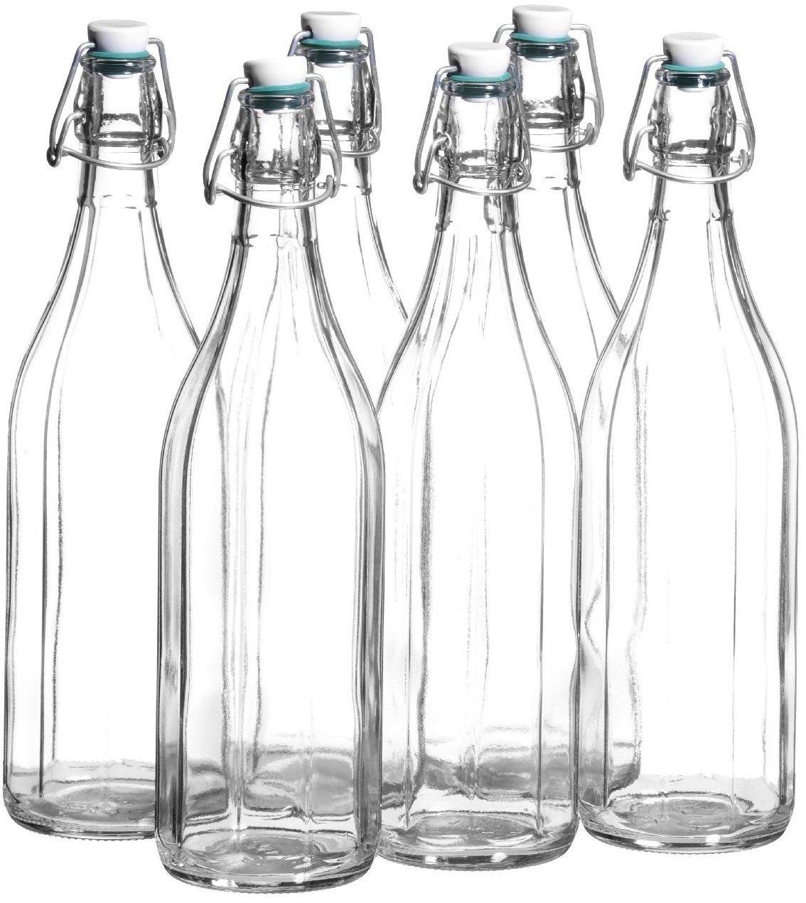 Domestic Flasche mit Bügelverschluss 6-er Set (1 L) Test TOP Angebote ab  23,04 € (März 2023)