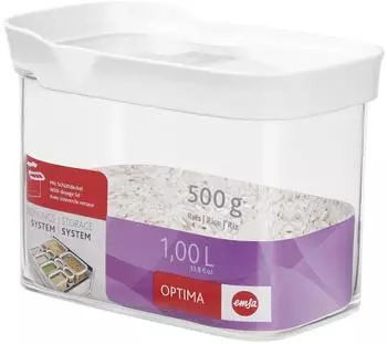 Emsa Optima Trockenvorratsdose, 1,0 l