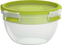 emsa Frischhaltedose CLIP & GO 9,5 cm hoch transparent 1,0 l, 1 St.