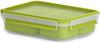 Emsa Lunchbox Clip und Go 518100, Kunststoff, Snackbox, auslaufsicher, mit 3