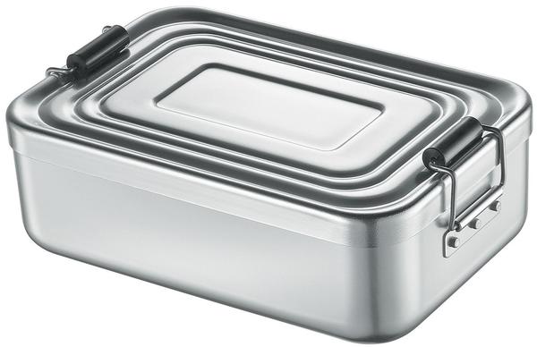 Küchenprofi Lunchbox silber 23 x 15 cm