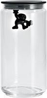 Alessi AMDR06 B, A di Alessi - Gianni K&uuml;chendose, 140 cl, schwarz Thermoplastisches