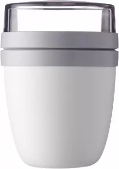 Rosti Mepal Lunch Pot Ellipse Wei&szlig;