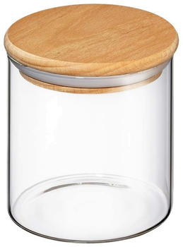 Zassenhaus Vorratsglas mit Holzdeckel natur 600 ml