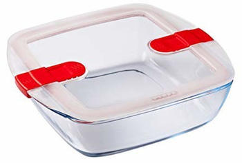Pyrex Cook & Heat Glas Frischhaltedose quadratisch (212PH00)
