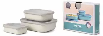Rosti Mepal Cirqula Multischüssel-Set 3-tlg. Nordic White