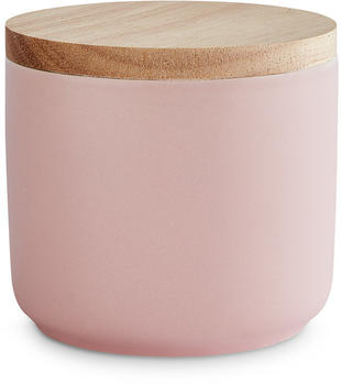 Springlane Kitchen Keramik mit Holzdeckel Sweet Scandi Basic klein rosa