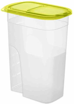Rotho 913493 Sch&uuml;ttdose &quot Sunshine&quot 4,1 l natur/gr&uuml;n
