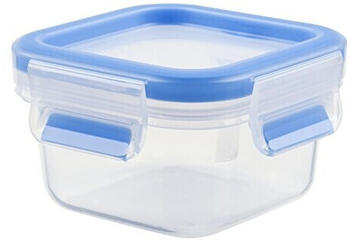 Tefal Master Frischhaltedose Transparent/Blau, Plastik, Transparent/Blau, 0,25 L
