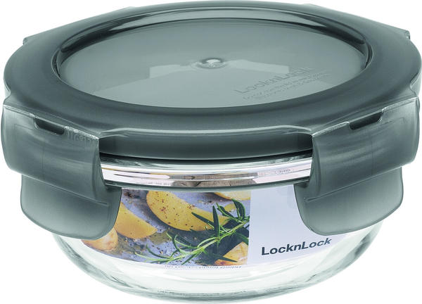 Lock&Lock Boroseal Frischhaltebox rund grau 130 ml