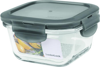 Lock&Lock Boroseal Frischhaltebox quadratisch grau 300 ml