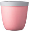 Mepal Snackpot To Go, 0,5l Ellipse | rosa/pink | Kunststoff | Maße (cm): H:...