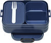 Mepal Bento-Lunchbox To Go, 0,9l Take a Break midi | blau | Kunststoff | Maße...