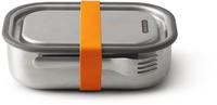 black+blum Lunchbox mit Silikon-Ventil, Gabel und Gurt, 1000 ml