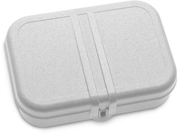 Koziol Pascal L Lunchbox mit Trennsteg organic grey