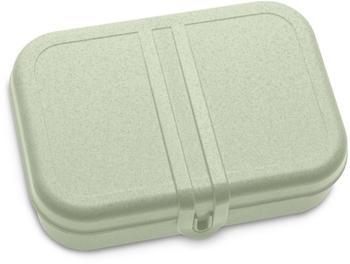 Koziol Pascal L Lunchbox mit Trennsteg organic green