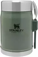 Stanley Legendary Hammertone Green Thermobeh&auml;lter f&uuml;r Essen, 0.4L + Spork -...