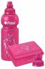 Fizzii Set Trinkflasche 600ml + Lunchbox inkl. Obst-/ Gemüsefach...