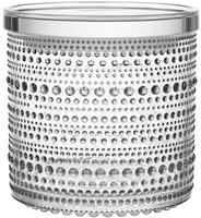 Iittala 1015372, Iittala - Kastehelmi Vorratsglas 116 x 114 mm, klar Kunststoff; Glas
