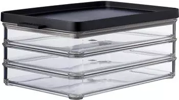 Rosti Mepal Omnia Aufschnittdose 1,5 l schwarz