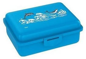 Fizzii Pausenset Trinkflasche & Brotdose Delfin