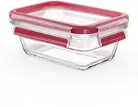 Emsa Frischhaltedose "Clip & Close" in Rot - 450 ml