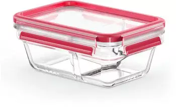 Emsa Frischhaltedose Clip&Close Glas rechteckig 0,8l 107901