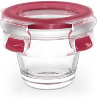 SEB Groupe Clipdose Glas, Clip & Close Glas - Rot - ca.9,1x7x9,1cm