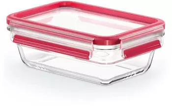Emsa Frischhaltedose Clip&Close Glas rechteckig 0,7l